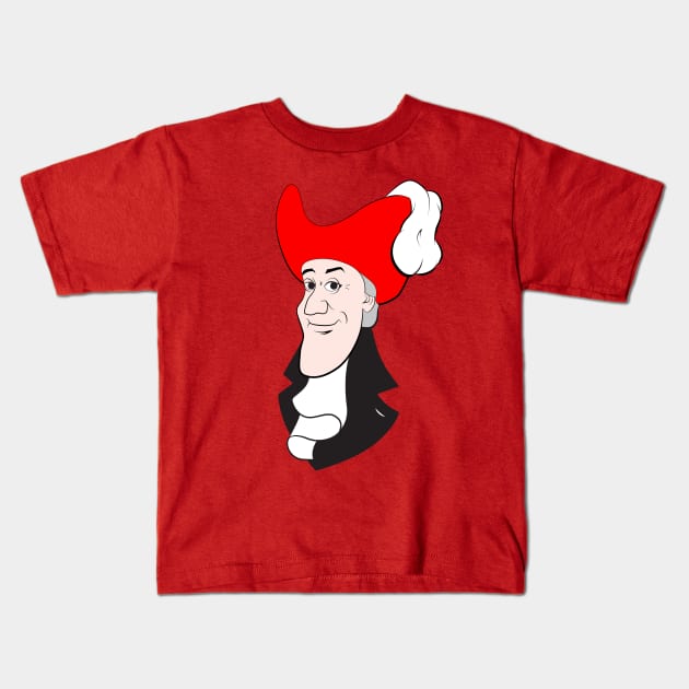 Captain Leno Kids T-Shirt by Grundy